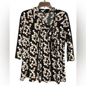 Style & Co Polka Dot Top